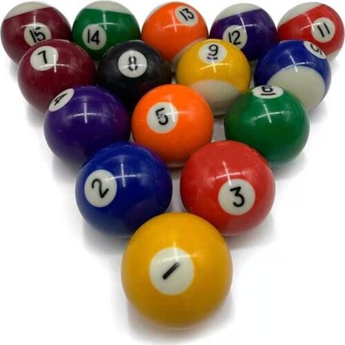 32MM Billiard Children Single Ball Resin Mini Billiard Ball Children Toy Small Pool Cue Balls