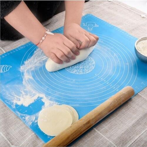 40x50 cm Large Baking Mat Silicone Pad Sheet Baking Mat for Rolling Dough Pizza Dough Non-Stick Maker Holder Kitchen Tools