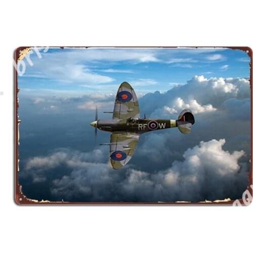 Spitfire Vb Metal Signs Wall Decor Party Wall Mural personalized Tin sign Posters