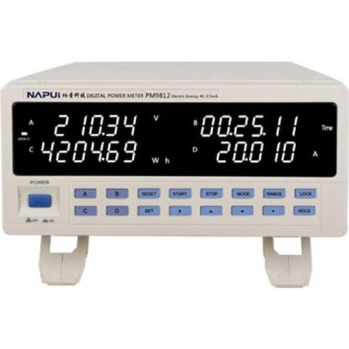 NAPUI PM9812 Multifunctional Small Current Electric Energy Model Digital Power Meter
