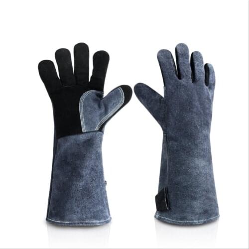 Barbecue Gloves High Temperature Resistant Aluminum Foil Gloves Microwave Oven Baking Heat Insulation Fireplace Outdoor Gloves
