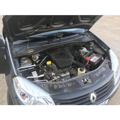 Front Bonnet Hood Damper for 2007-present Renault Sandero I Modify Gas Struts Lift Support Shock Absorber