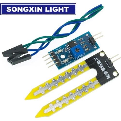 LM393 Soil Moisture Hygrometer Detection Humidity Sensor Module Development Board DIY Robot Smart Car for arduino