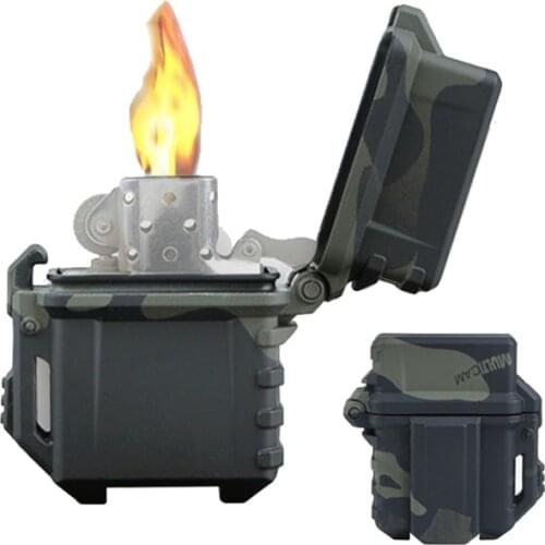 Wonderful (Tactical) Lighter Storage Case Universal Portable Box Container Organizer Holder For Zippo Inner Tank
