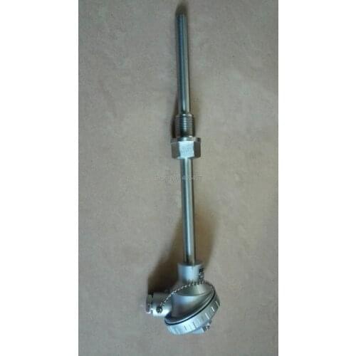 120*105cm WZP-230 PT100 type fabricated thermocouple , industrial temperature sensor with screw,platinum resistance