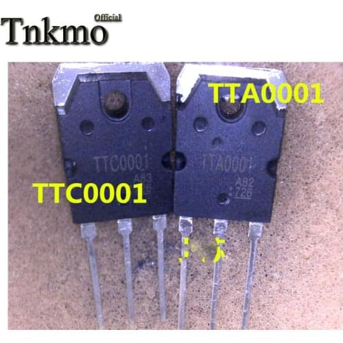 2Pairs TTA0001 TO-3P TTC0001 TO3P 40A 1200V NPN+PNP Power Amplifier Transistor free delivery