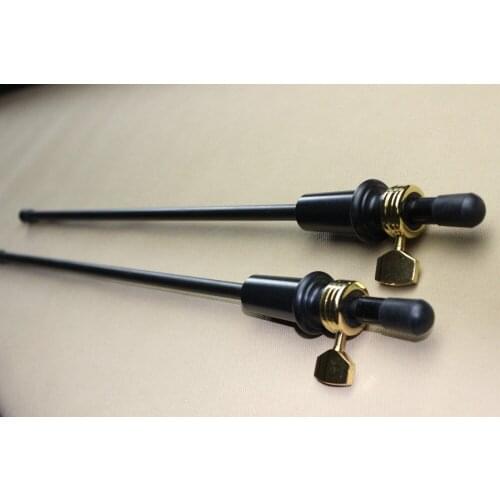 2pcs High quality carbon fiber Cello endpin,Top wire fixed 3/4-4/4