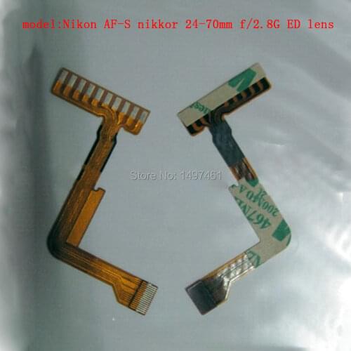 2PCS Rear Contact cable Repair parts For Nikon AF-S nikkor 24-70mm f/2.8G ED lens