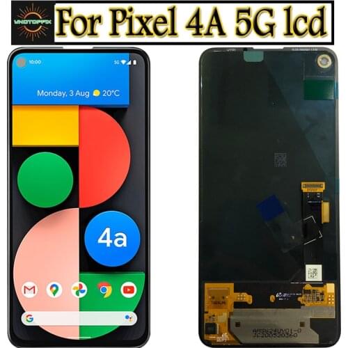 6.2" for Google Pixel 4a 5G LCD Display Pixel 4a 5G Display Touch Screen Digitizer Assembly Replace For Google Pixel 4a xl lcd
