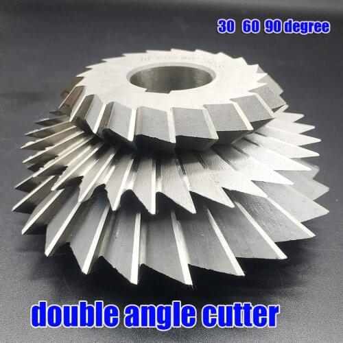 60*30degree couble angel cutter