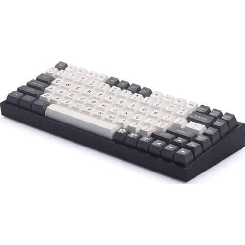 84 Layout Mechanical Keyboard Case Soldering PCB Board Positioning Plate DIY Type-c Gaming Keyboard Parts With Cherry Satellite