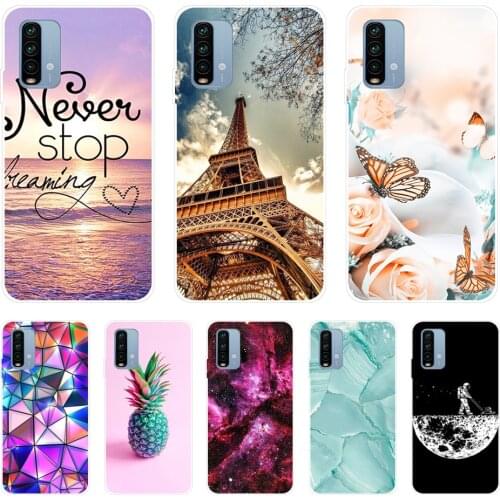 Case For Xiaomi Redmi 9T Case on Redmi 9T Soft Silicone TPU Back Cover Case For Xiaomi Redmi 9T Cool Fashion Bumper Cute Case