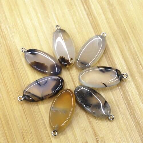 Heat! White Aquatic Agates Natural Crystal Ocean Chalcedony Pendant Specimen Healing Jewelry Making Material