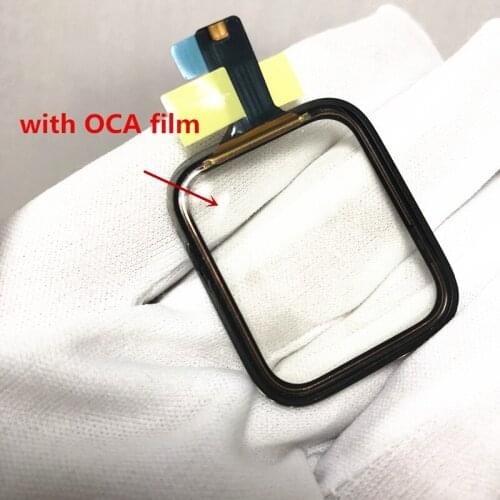 Original New Touch Screen Digitizer For Apple Watch Series S4 40mm 44mm LCD Front Glass Sensor Outer Panel Flex Cable