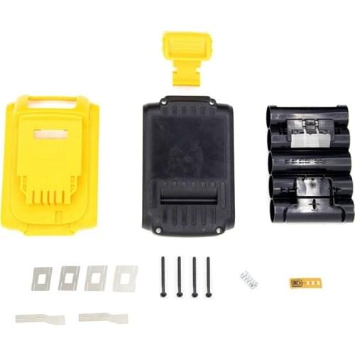 Battery Replacement Plastic Case for DeWalt 20V DCB201,DCB203,DCB204,DCB200 18V Li-Ion Battery Cover Parts for 3A 4A 5A