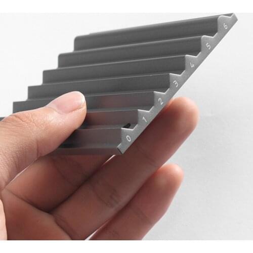 DIY of aluminum alloy handmade leather goods with multi groove edge trimmer Grinder Polisher Applicable to 4870