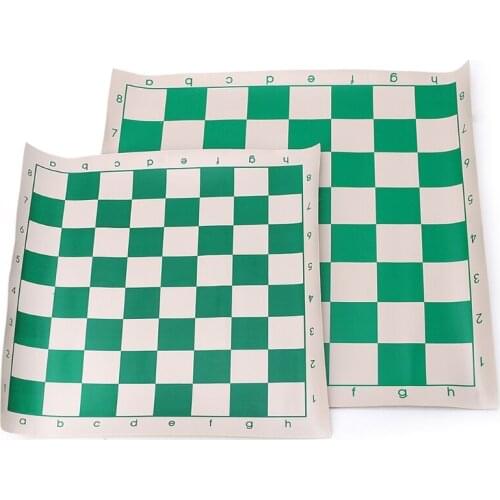 100% Brand New and High Quality Imitation Leather Chessboard Standard International Chess Kid Educational Games