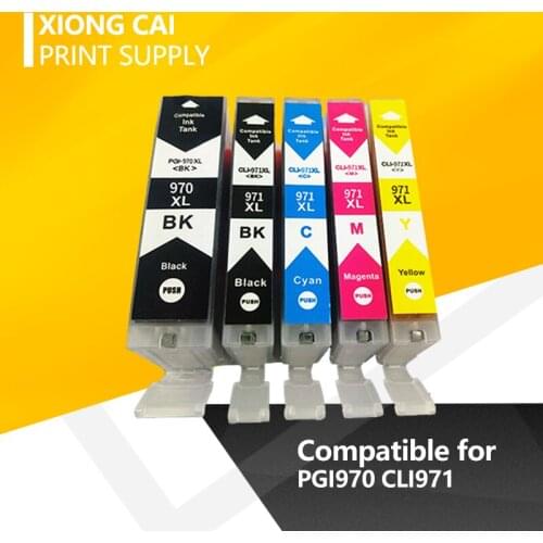 Compatible for PGI-970 CLI-971 PGI 970 PGI-970XL Ink Cartridges For Canon Pixma MG7790 MG 7790 MG-7790