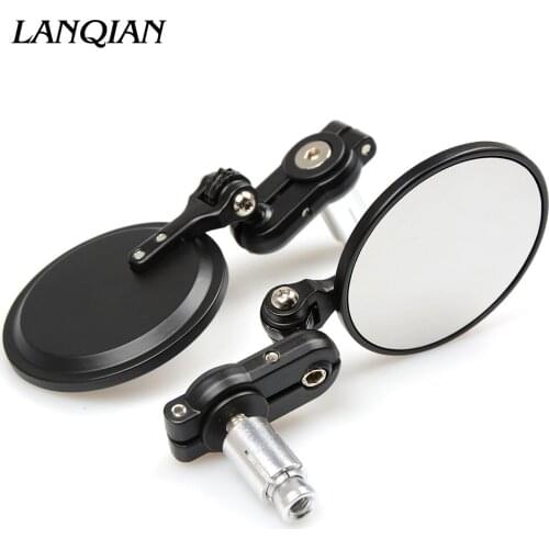 Universal Motorcycle Mirror View Side Rear Mirror For SUZUKI GSX-S750 GSX-S GSX 650F 750 1000 1250 1400