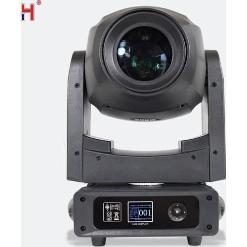 200W LED Moving Head Lyre DJ Spot Light Rotating Disco Mobile Stage Gobos Projector For Wedding Nightclub Dance Floor