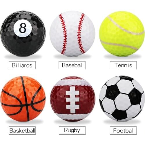 1 Pcs Golf Practice Ball Multicolors Golf Balls Drop Ship