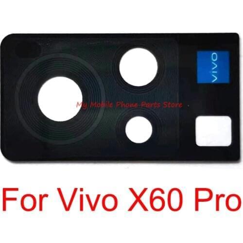10 PCS CellPhone Rear Camera Glass Lens Cover For Vivo X60 Pro X60pro Main Big Back Camera Lens Glass Cover With Sticker