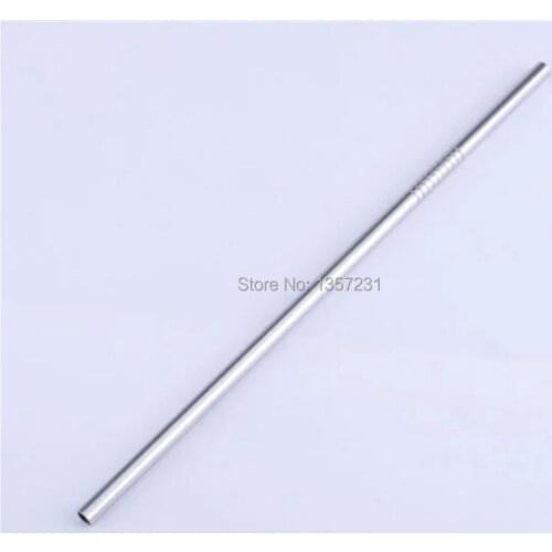 2000pcs/lot Metal drinking straw stainless steel food grade