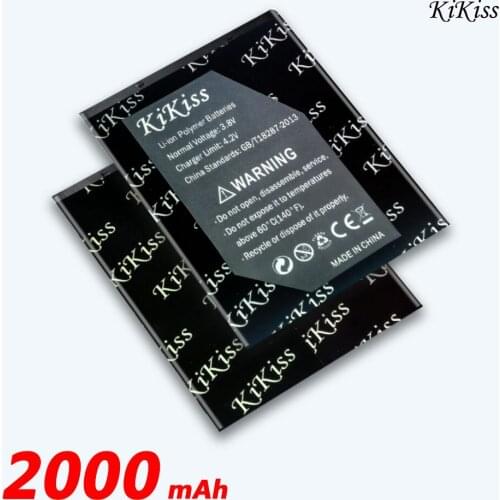 Original KiKiss 2000mAh AB483640BU for Samsung Battery SL-M608 J600 J608 B3210 C3050 E740 E748 F110 F118 F619 G618 J218 Battery