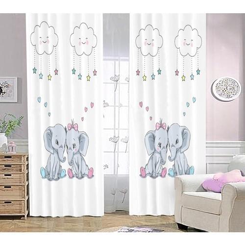 Bebişim Carpet Filli BH2373 Children 'S Room Backdrop Curtain 140x200 cm