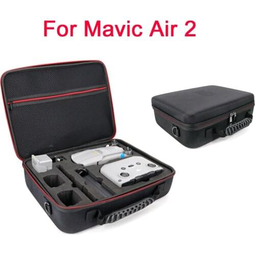DJI Mavic Air 2 Storage Bag 4 Battery Shockproof Wateproof Suitcase Portable Storage Box Handbag For DJI MAVIC Air 2 Accessories