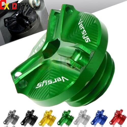 For Kawasaki Versys 1000 ABS Versys 600 Versys-X300 Versys 650 Motorcycle M20*2.5 Engine Oil Filter Cup Plug Cover Screw