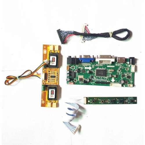 For LM201WE3-TLF5/TLF6 LCD monitor MNT68676 controller card VGA HDMI-Compatible DVI 1680*1050 20.1" LVDS 30Pin CCFL