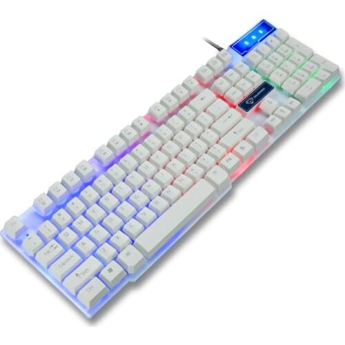 GK-50 Wired Gaming Mechanical Gamer USB Ergonomic hand desktop notebook computer Backlit very thin waterproof easy Keyboard