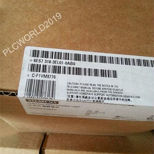 1 pc Siemens 6es7318-3el00-0ab0 CPU module CPU module 1.4MB 6ES7 318-3el00-0ab0