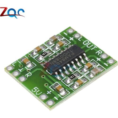 5pcs PAM8403 Super Mini Digital Amplifier Board 2 * 3W Class D Digital 2.5V To 5V Power Amplifier Board Efficient