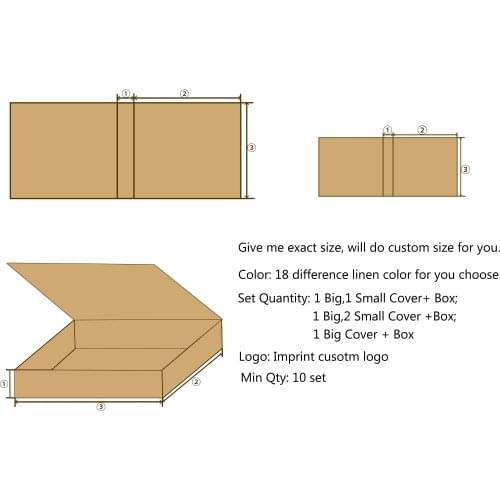 Custom Linen cover with box for Professional Photographer