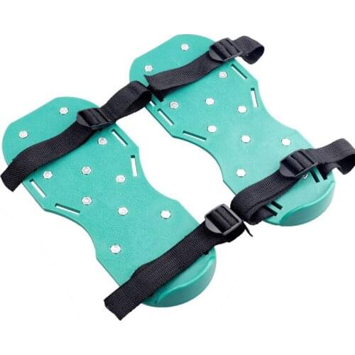 1 Pair Garden Nail Shoes Grass Loose Soil 4.2cm Tool Grass Spikes Grass Shoes Self-Leveling Epoxy Yard Grass Cultivator Lawn New