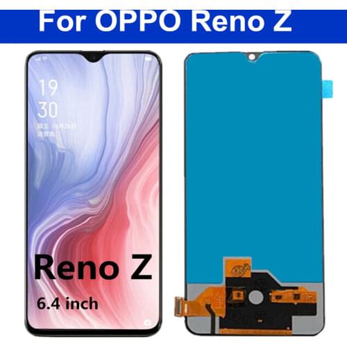 TFT reno z LCD 6.4" For OPPO Reno Z LCD Display Screen Touch Panel Digitizer Assembly For OPPO Reno Z PCDM10 CPH1979 LCD