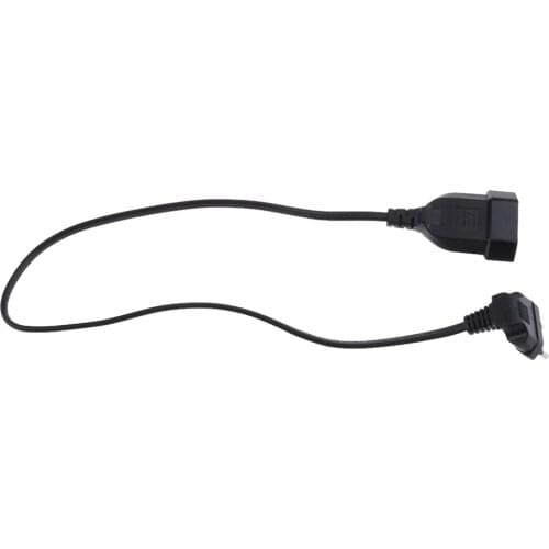 0.5 Meter Power Extension Cable Euro Plug Male to Female Coupling Cord