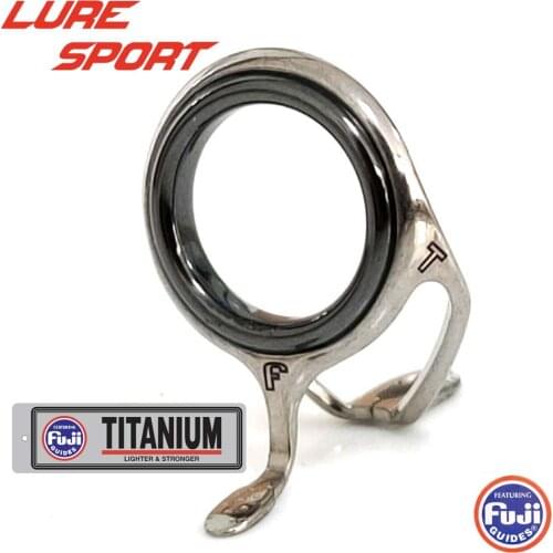 Japan 2pcs FUJI T-LRVSG Titannium Frame SIC ring guide Rod Building component Repair fishing pole DIY Accessory
