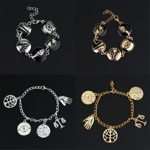 Divergent Dauntless Amity Abnegation Candor Erudite Bracelets for Women Fashion Steampunk Jewelry Wristbands