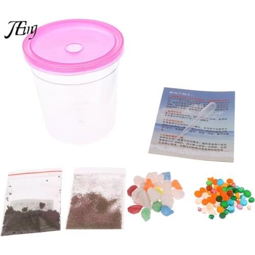 1 Set Grow Magic Soil + Water = Fishes Caviar Live Tank Killi Fish Egg Pet Education Hatching Toys