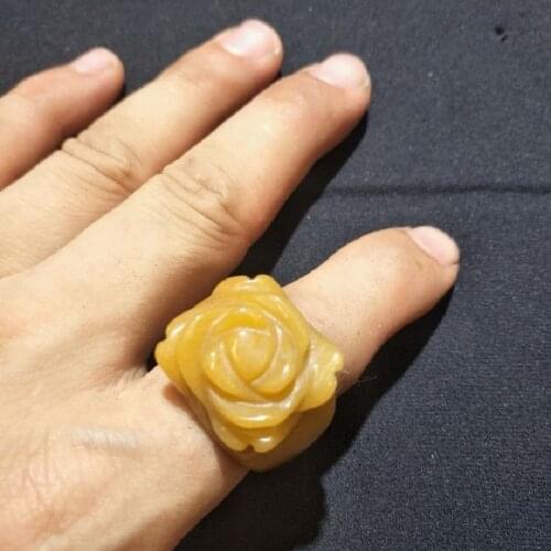 1PC Nature Gemstone Mens Rings Inner Hole 20MM Diameter Natural Colors DIY Jewelry For Wedding Or Party Wearring Free Shippings