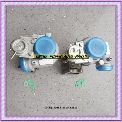 2PC TURBO TD03-08G 49131-05101 49131-05000 49131-05010 8601455 9471564 For VOLVO PKW S80 XC90 98- B6284T T6 2.8L