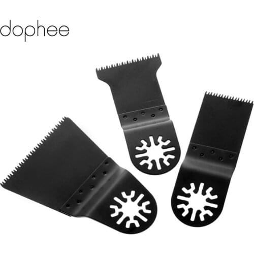 E-cut Oscillating Multitool Saw Blade for Multimaster Renovator Power Tool Bosch Dremel TCH Fein Wood Cutting 32+45+65mm 3Pcs