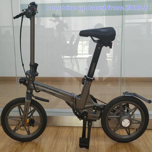 Electric Bicycle Magnesium Alloy Folding Bike 16inch Mini Size Lithium Battery 36v 250w Light Weight Disc Brake CE Certificated