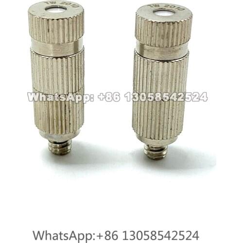High Pressure Misting Mist Nozzle, 0.1mm-0.8mm Watering Spray Nozzle, Garden Spray Nozzle for Misting Cooling System