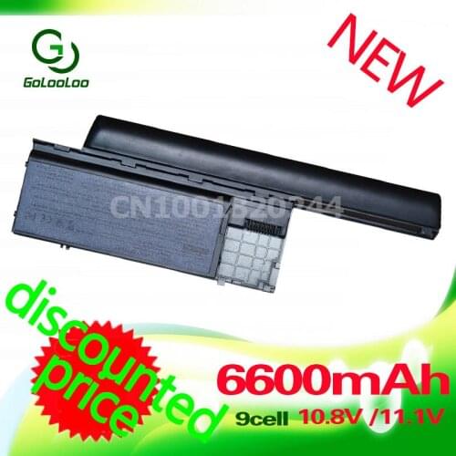 Golooloo 6600MaH 9 cell battery for Dell Latitude D620 D630 312-0383 312-0386 451-10297 451-10298 JD634 PC764 TC030 TD175