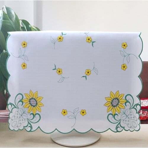 Hot lace embroidery table place mat cloth glass placemat Cup mug holder dining coaster drink doily Christmas Felt pad kitchen