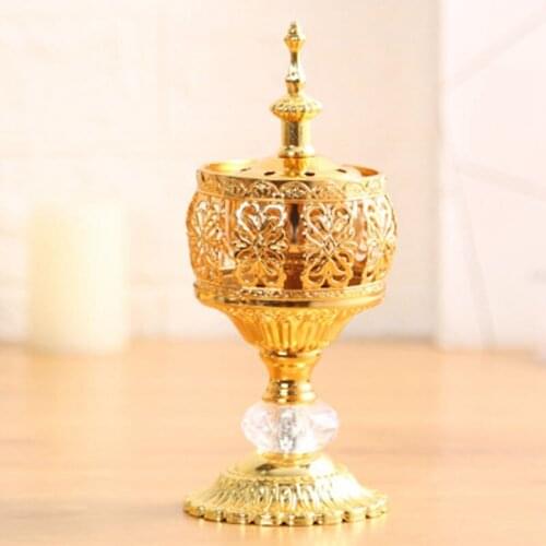 Middle Eastern European Style Creative Lace Incense Burner Fashion Middle Eastern Metal Craft Ornament Incense Burner